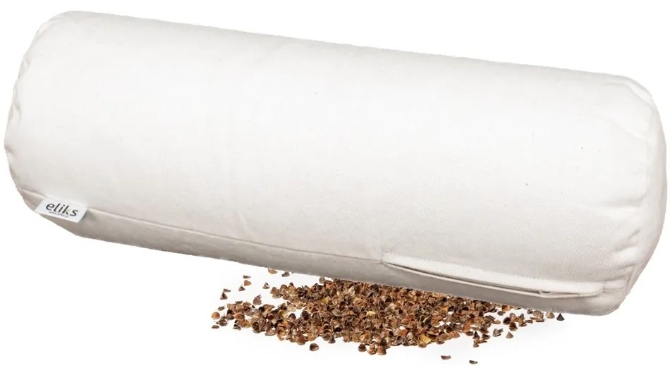 Poduszka gryczana cylinder, 14 x 40 cm