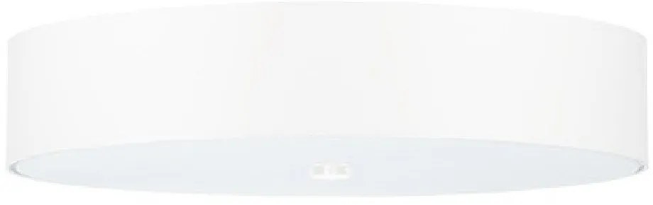 Biała lampa sufitowa ze szklanym kloszem ø 60 cm Herra – Nice Lamps