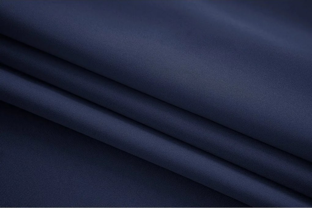 Zasłona OXFORD LIGHT 140x270 cm, ciemnoniebieska Zawieszanie: Taśma z wiązaniami