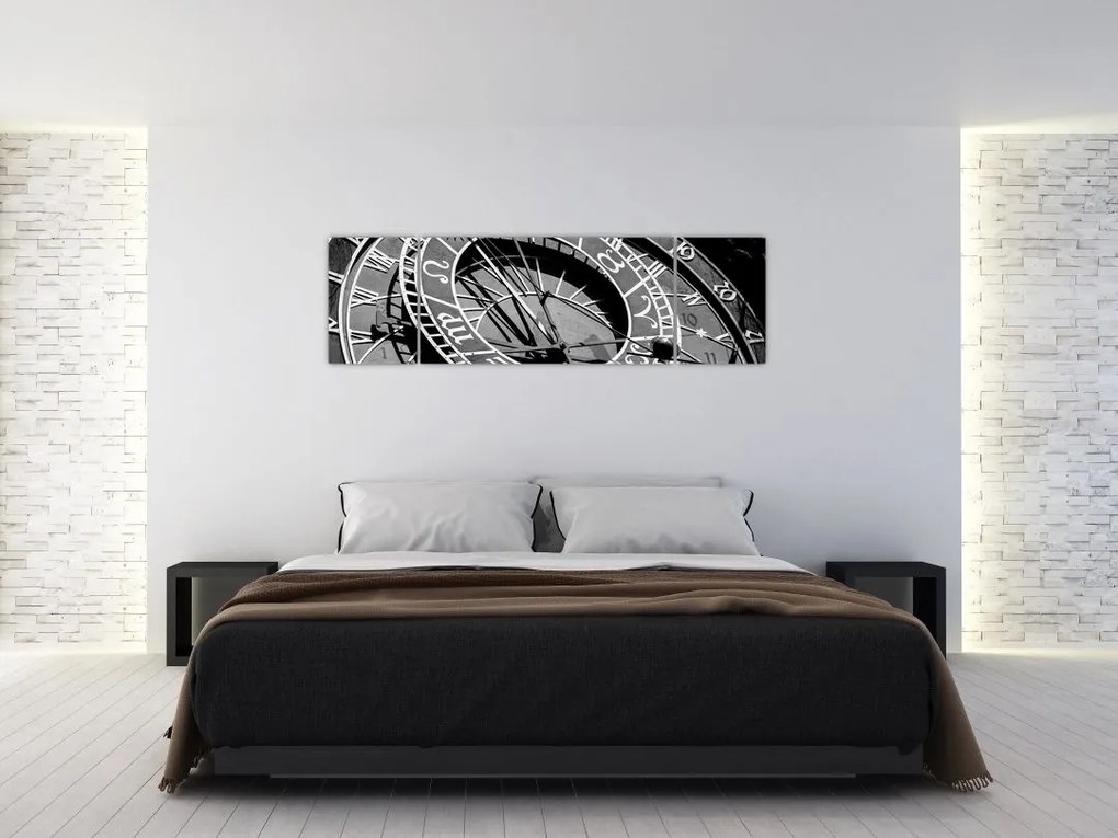 Obraz - Zegar astronomiczny, Praga, Czechy (170x50 cm)