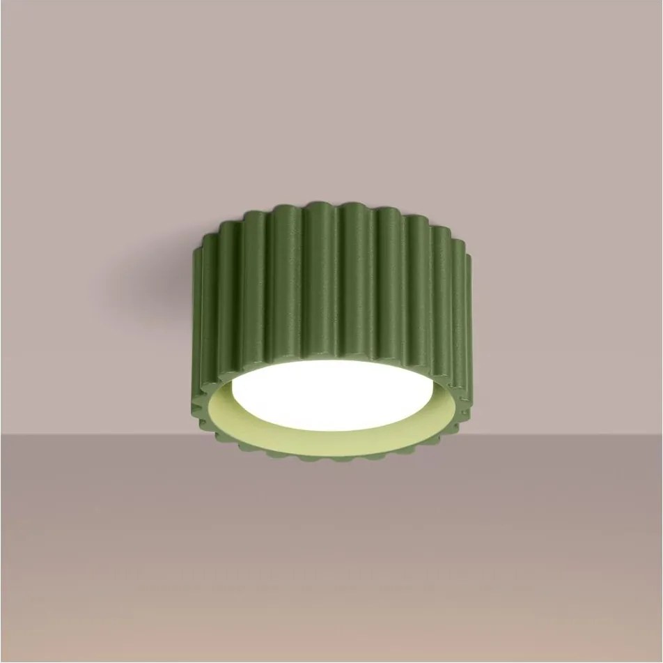 Brilagi - Oprawa punktowa LED SFERA 1xGX53/30W/230V śr. 10 cm zielona