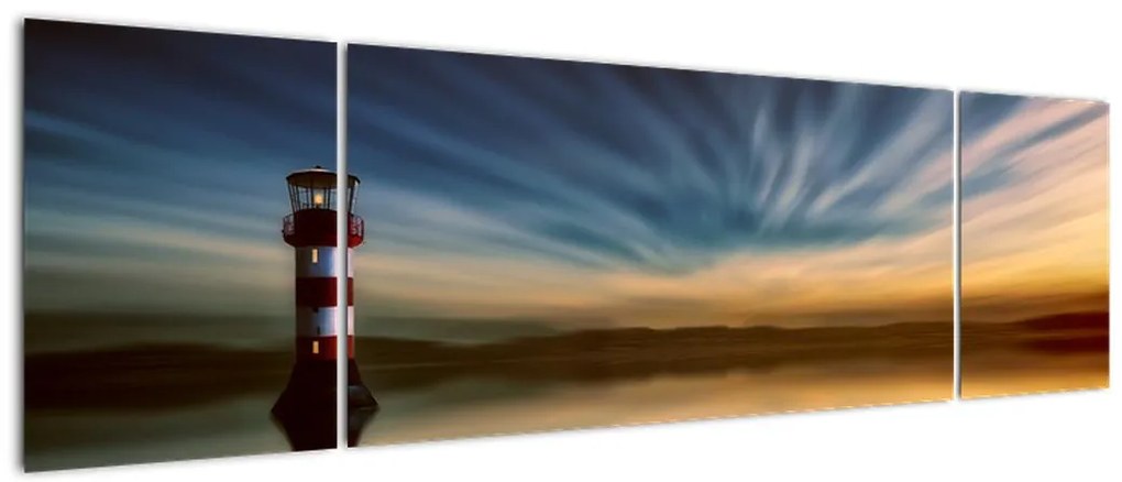 Obraz latarni morskiej (170x50 cm)