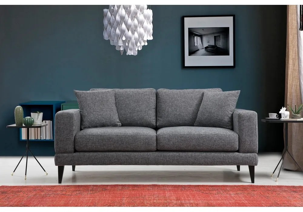 Ciemnoszara sofa 180 cm Nordic – Balcab Home