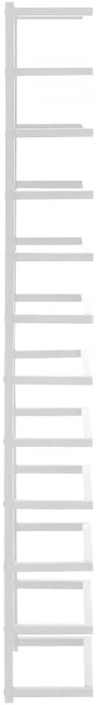 Biała industrialna drabinka na ręczniki N0-F03