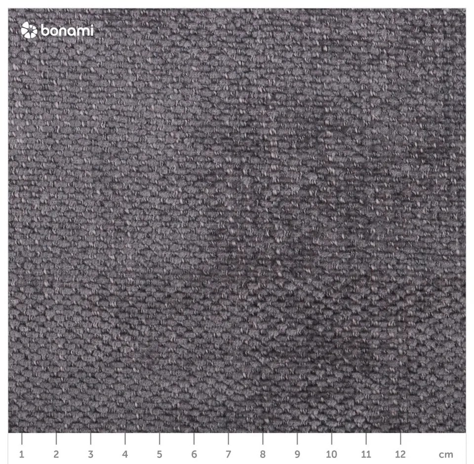 Ciemnoszara rozkładana/ze schowkiem sofa 251 cm Fuji – Bobochic Paris