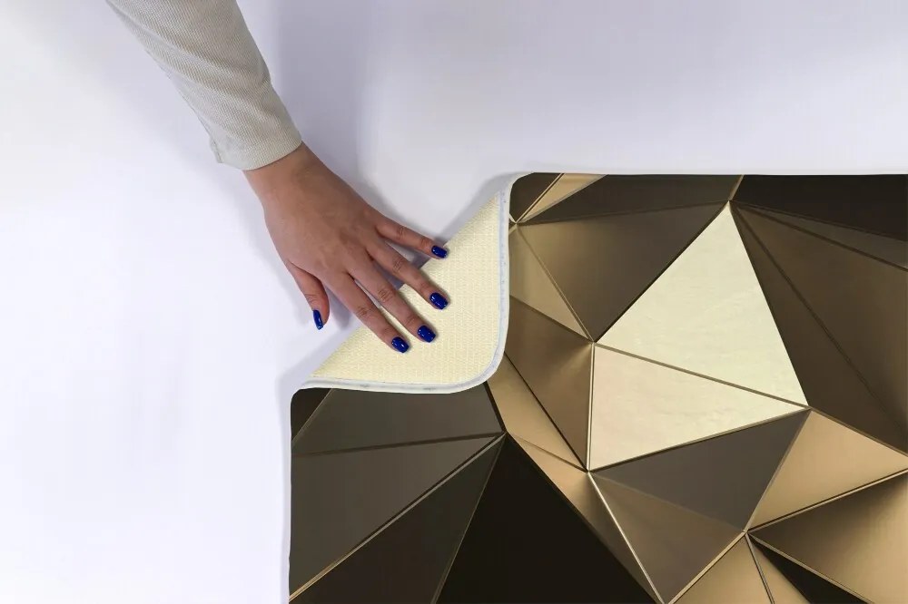 Dywanik łazienkowy Dywanik łazienkowy Złoto Wzór