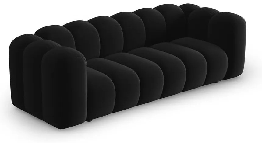 Antracytowa sofa 228 cm Lupine – Micadoni Home