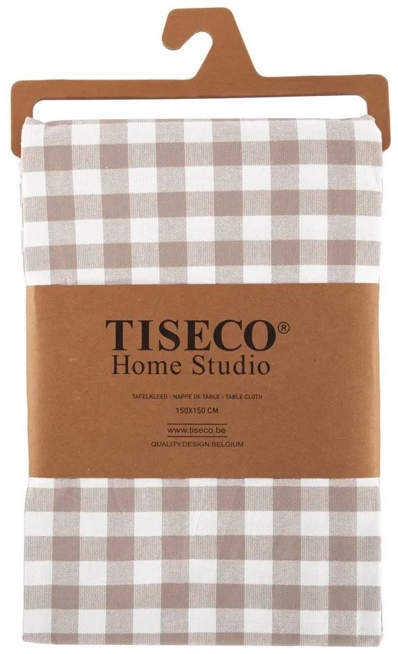 Bawełniany obrus 150x150 cm Gingham – Tiseco Home Studio