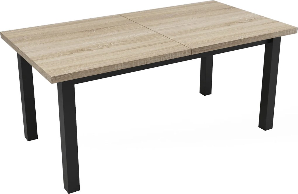 Stół prostokątny rozkładany 90x170/250 Sonoma R-6 + nogi drewniane