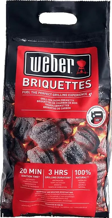 Weber Torba brykietów drzewnych 4kg - Najwyższa jakość