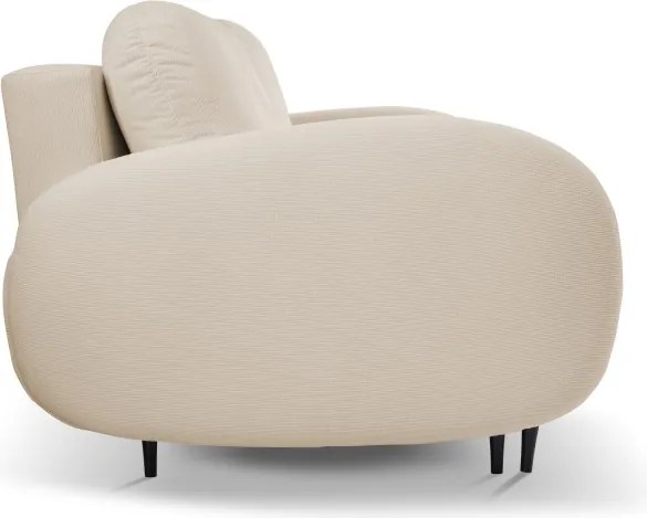 Sofa SOFT z funkcja spania i pojemnikiem BEŻOWY RUN AGAIN 06