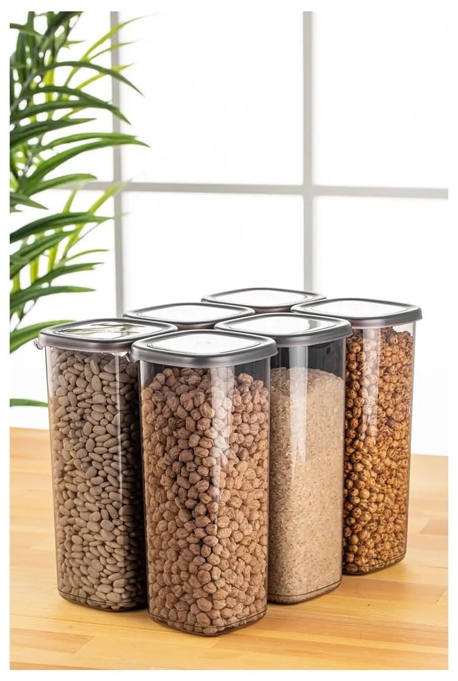 Pojemniki 6 szt. na żywność Fresco – Hermia