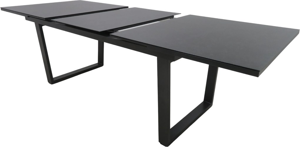 Doppler LIVORNO MELIA LIKA-TEX® ogrodowy zestaw wypoczynkowy 4+1 antracyt