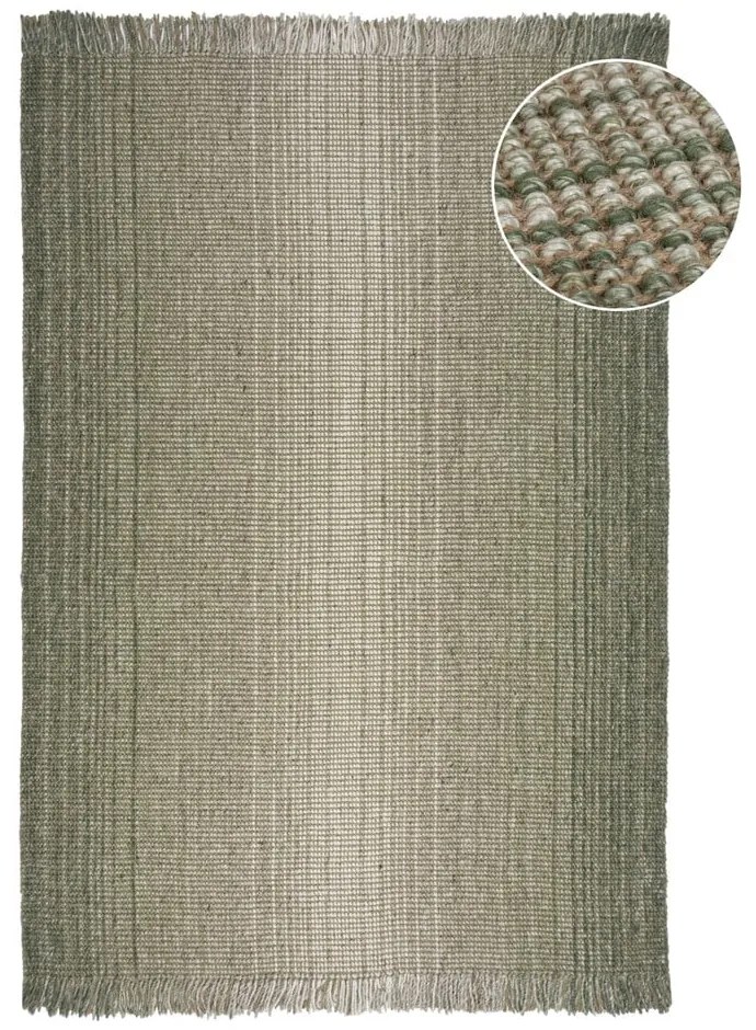 Zielony dywan 200x290 cm – Flair Rugs