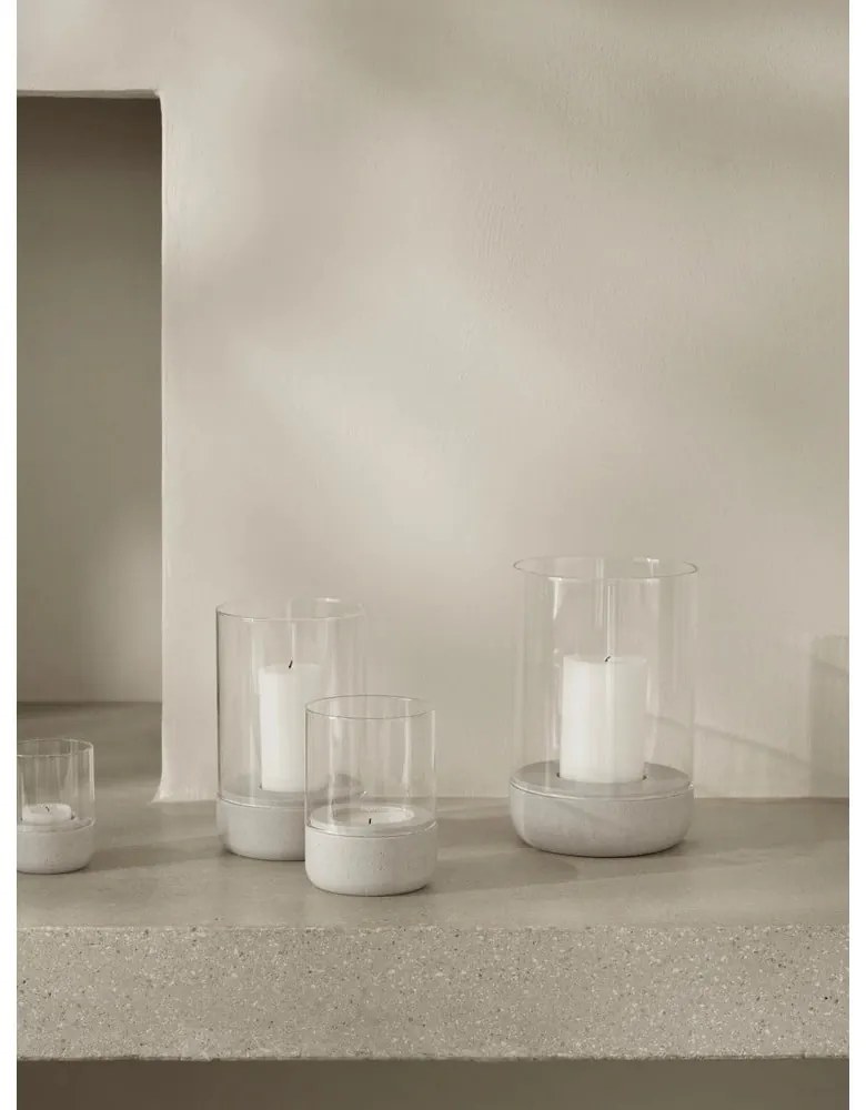 Szklany świecznik na świeczkę typu tealight Calma – Blomus