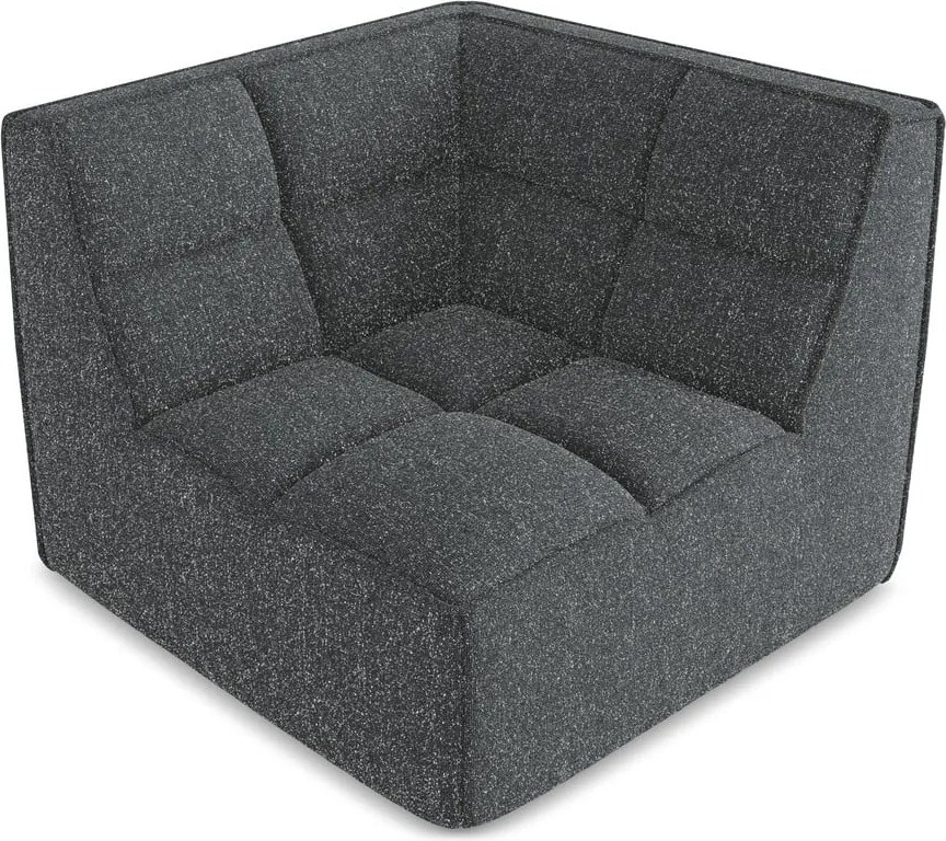 Ciemnoszary moduł sofy Kalai – Makamii