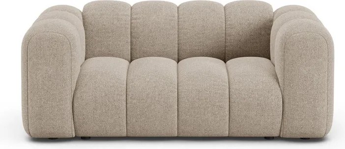 Beżowa sofa z tkaniny szenilowej 170 cm Lupine – Micadoni
