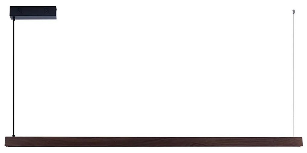 Immax NEO 07302L-LED Ściemnialny żyrandol na lince MADEIRA 44W/230V Wi-Fi Tuya 202 cm orzech