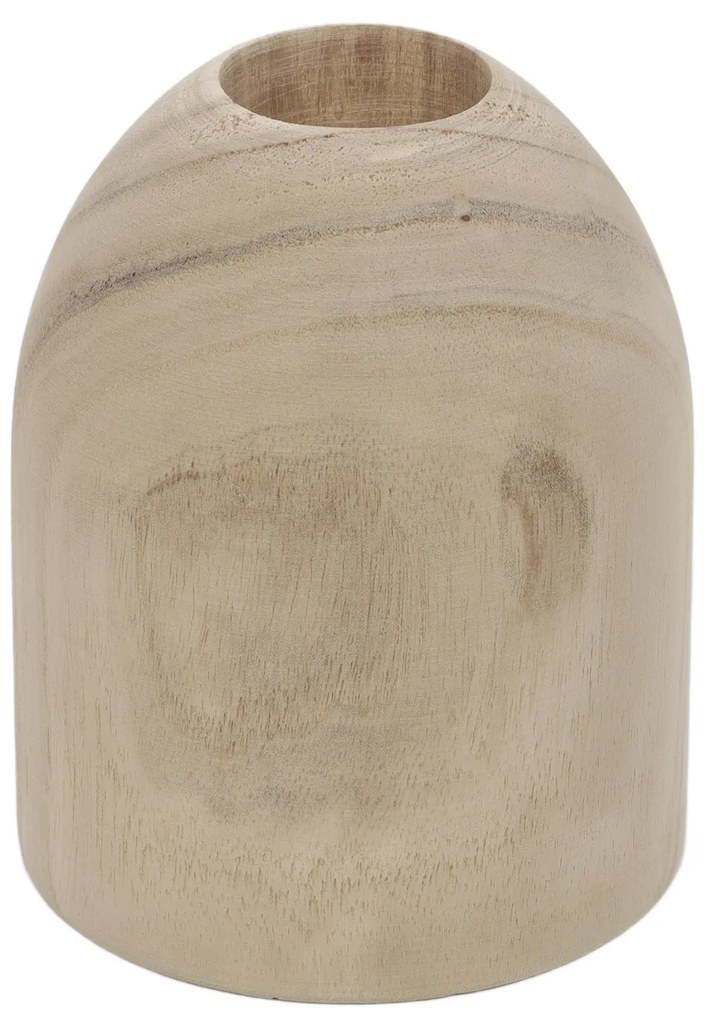 Dekoracja, wazon drewniany Pure