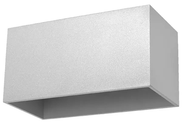 Szary minimalistyczny kinkiet LED 7X EX529 A0-E08