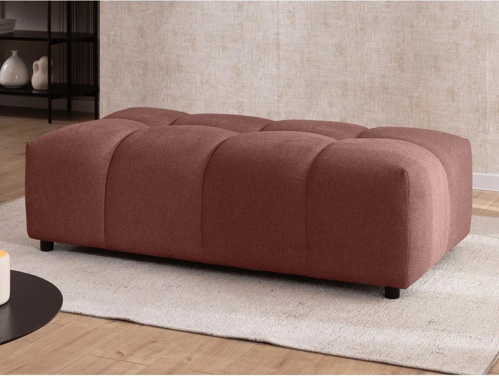 Podnóżek w kolorze terakoty Albane – Ropez