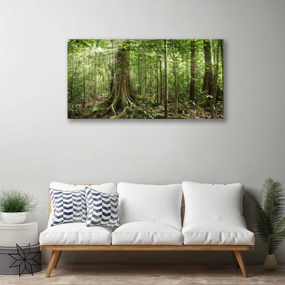 Obraz canvas Gęstwina Tropikalnej Dżungli