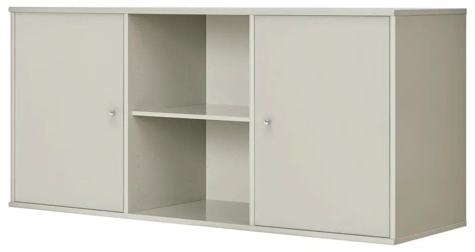 Beżowa niska komoda wisząca 133x61 cm Mistral – Hammel Furniture