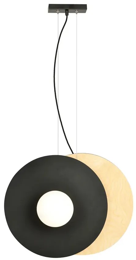 Nowoczesna wisząca lampa nad stół opal - 3X D104 S0-L89
