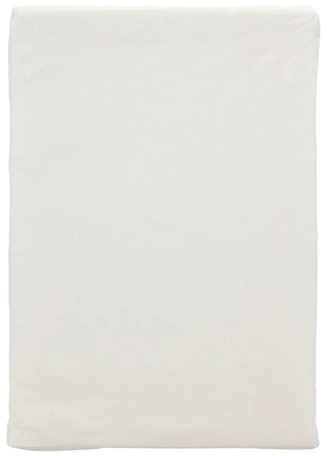 Białe bawełniane prześcieradło z gumką 90x200 cm Calm – Södahl