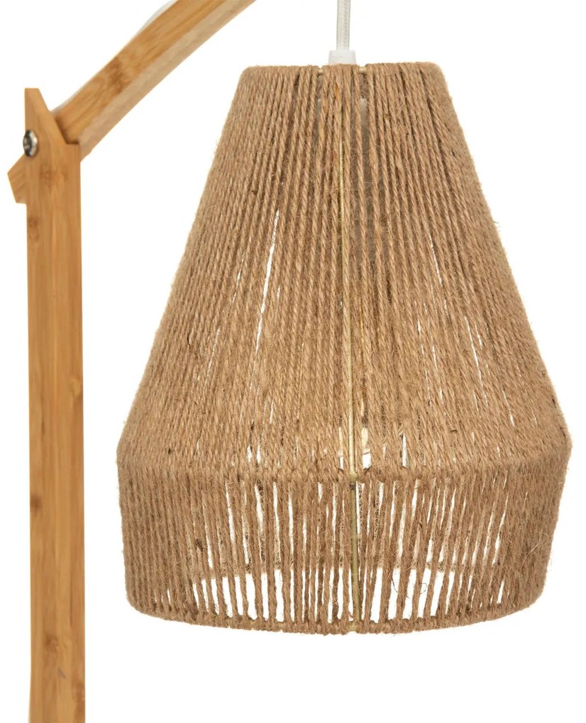 Lampa bambusowa stołowa PALM, 55 cm