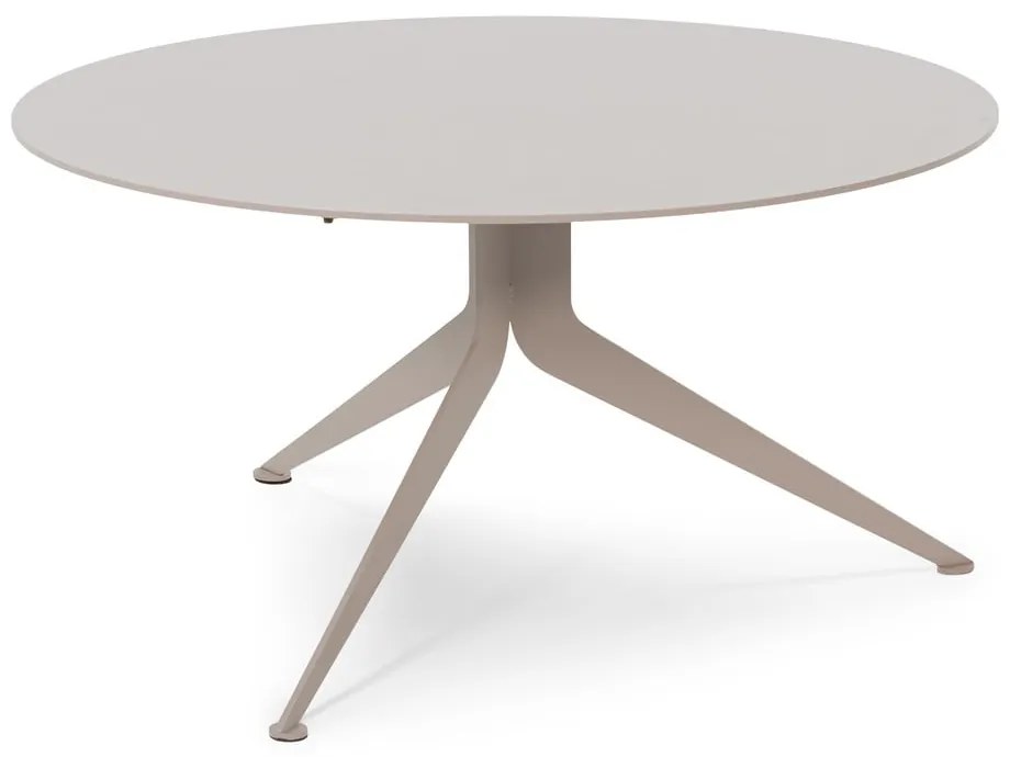 Szarobeżowy metalowy okrągły stolik ø 76 cm Daley – Spinder Design