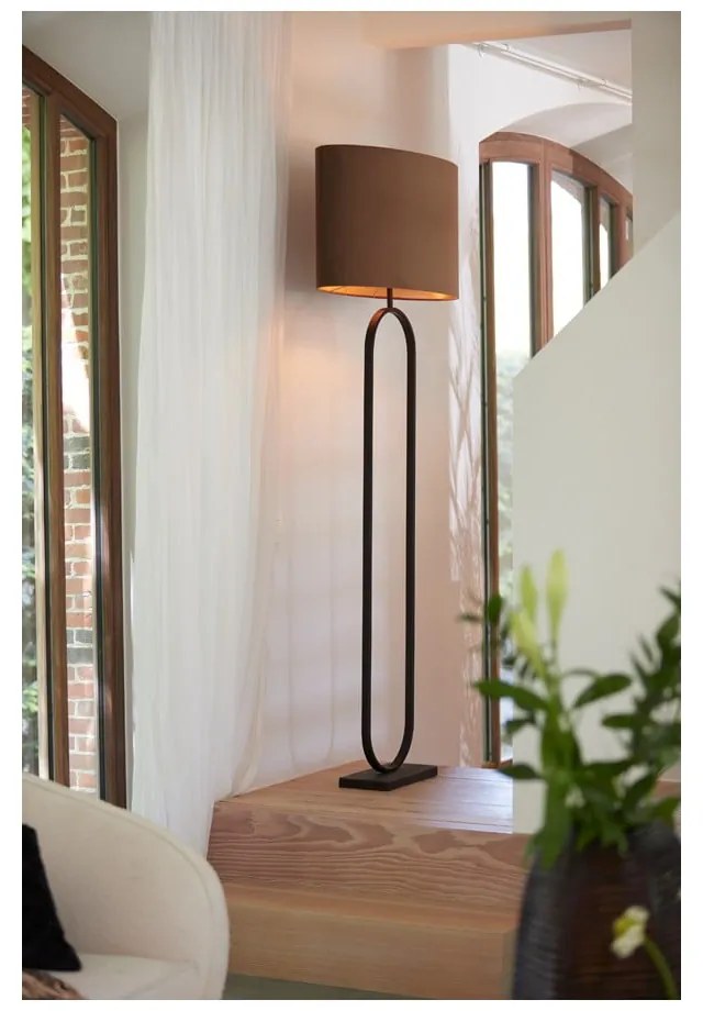 Podstawa lampy stojącej w kolorze matowej czerni 142 cm Jamiri – Light &amp; Living