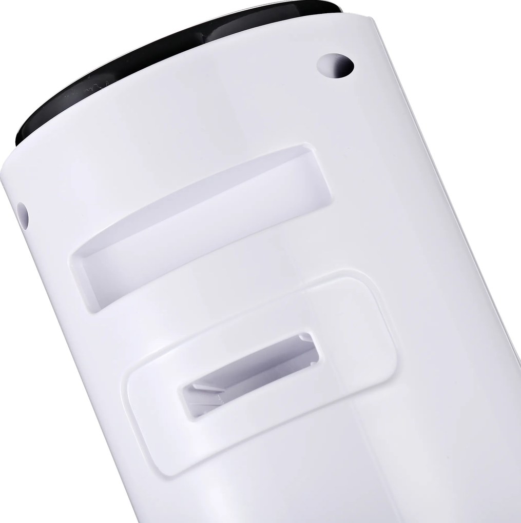 HOMCOM Wentylator kolumnowy 45 W biały+czarny 96 cm