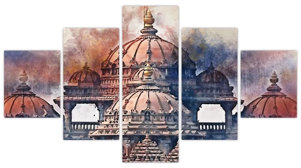 Obraz - Akshardham, New Delhi, Indie (125x70 cm)
