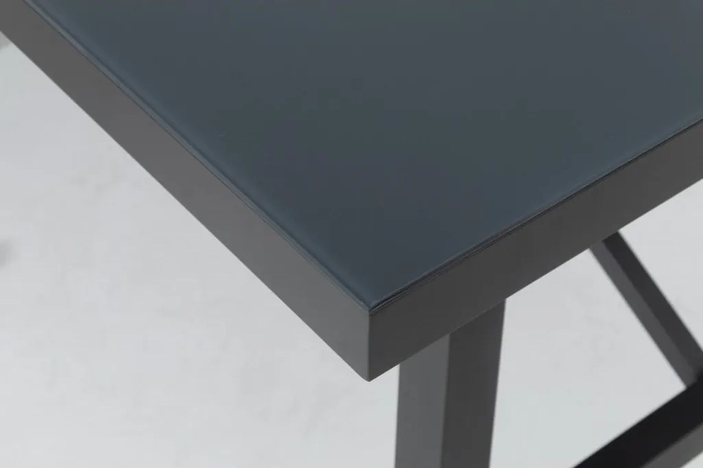 Doppler ARCTIC ogrodowy zestaw wypoczynkowy 6+1 antracyt