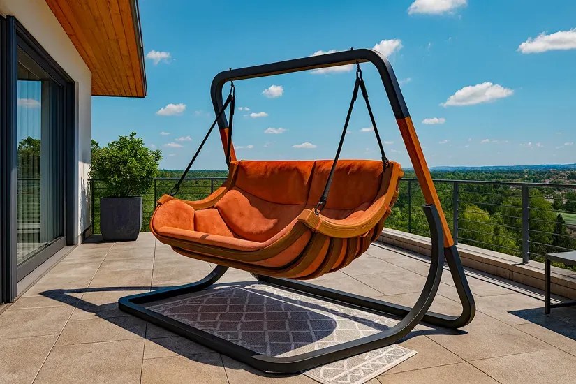 Dwuosobowy fotel wiszący S4-B80
