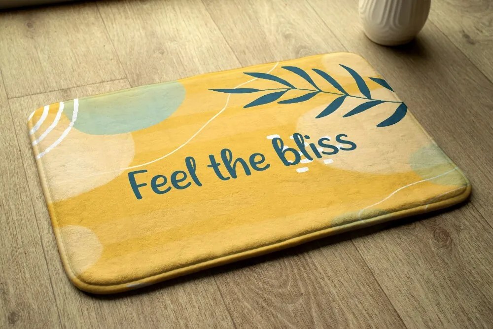 Dywanik łazienkowy antypoślizgowy Dywanik łazienkowy antypoślizgowy Geometryczna Abstrakcja