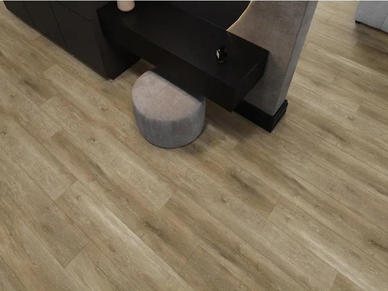 Mexen Clermont próbka paneli winylowych SPC 6,5 mm, podkład IXPE 1,5 mm, 4 V-Fuga, Dąb - F1053-S