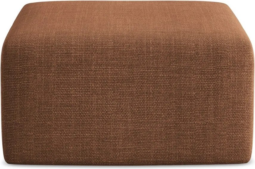 Podnóżek w kolorze terakoty Keli – Makamii