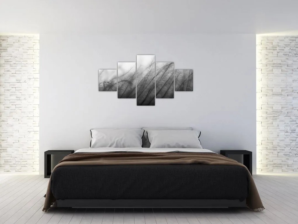 Obraz - Trawa na wietrze (125x70 cm)