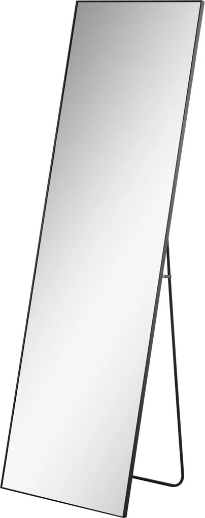 HOMCOM Duże lustro stojące, lustro ścienne, lustro pełnej długości, 161,5 cm, srebrne | Aosom PL