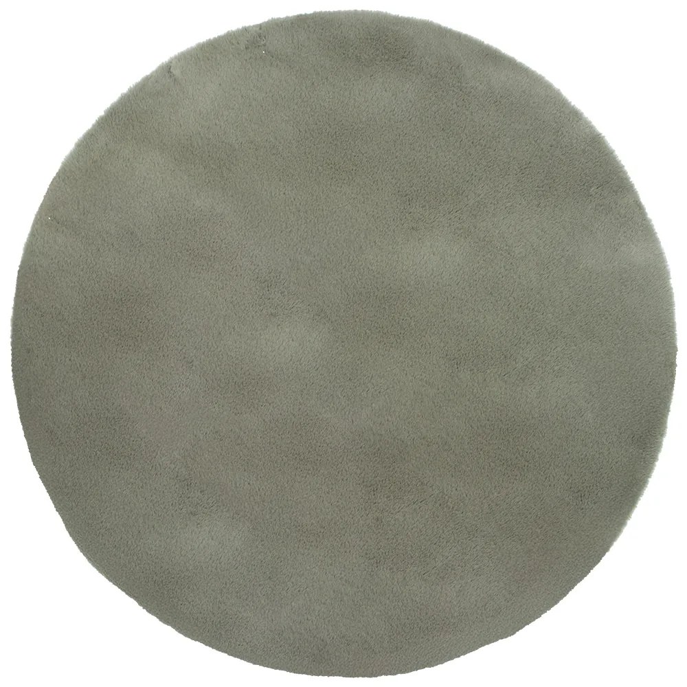 Dywan Rabby Ciemno zielone koło 133x133 Koło