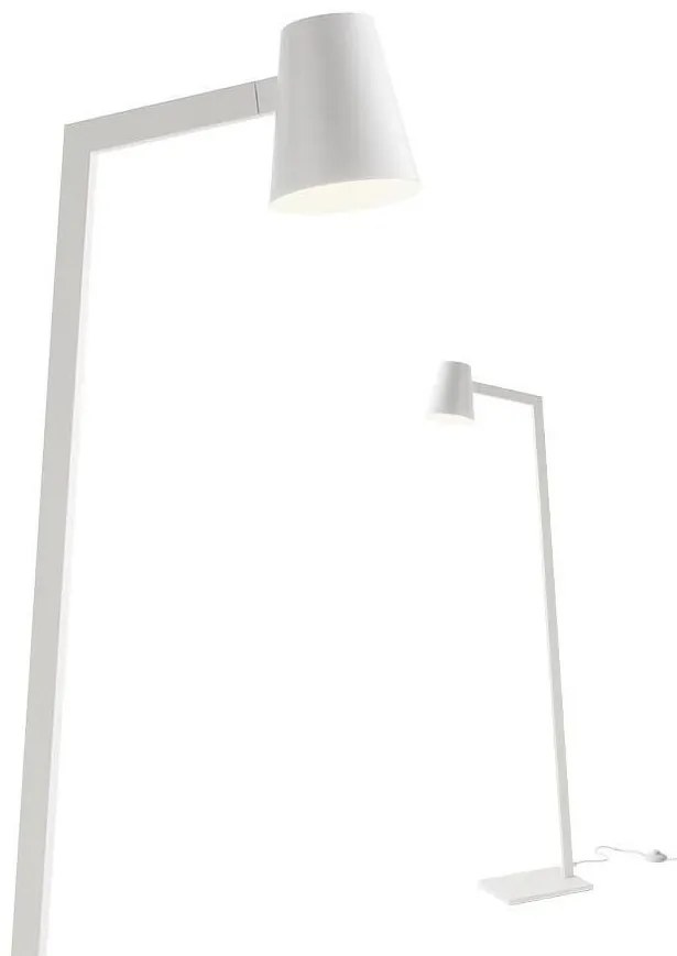 Redo 01-1556 - Lampa stojąca MINGO 1xE27/42W/230V biała