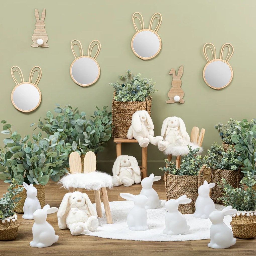 Dziecięcy stołek WHITE RABBIT biały