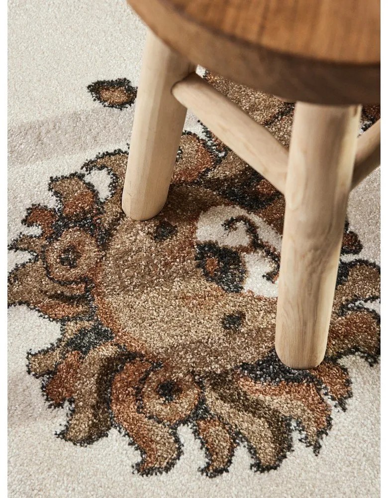 Kremowy dywan dziecięcy ø160 cm Roar like a Lion – Villeroy&amp;Boch