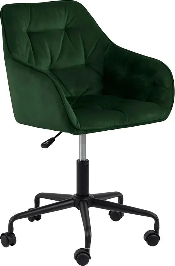 Zielone krzesło do biurka R6-G86