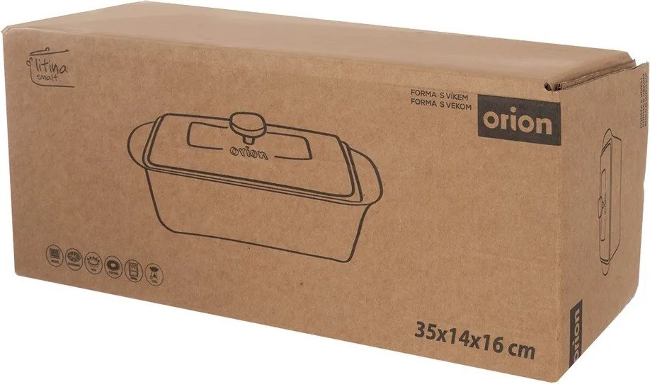 Żeliwna keksówka 35x14 cm Litina – Orion