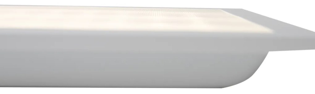 Nowoczesny panel LED do wbudowania biały 119,5 cm z LED - Fons Nowoczesny Oswietlenie wewnetrzne
