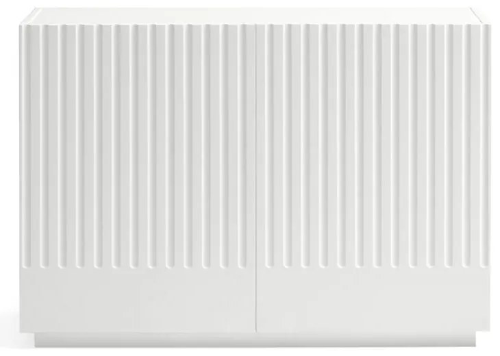 Biała niska komoda 100x70 cm Doric – Teulat