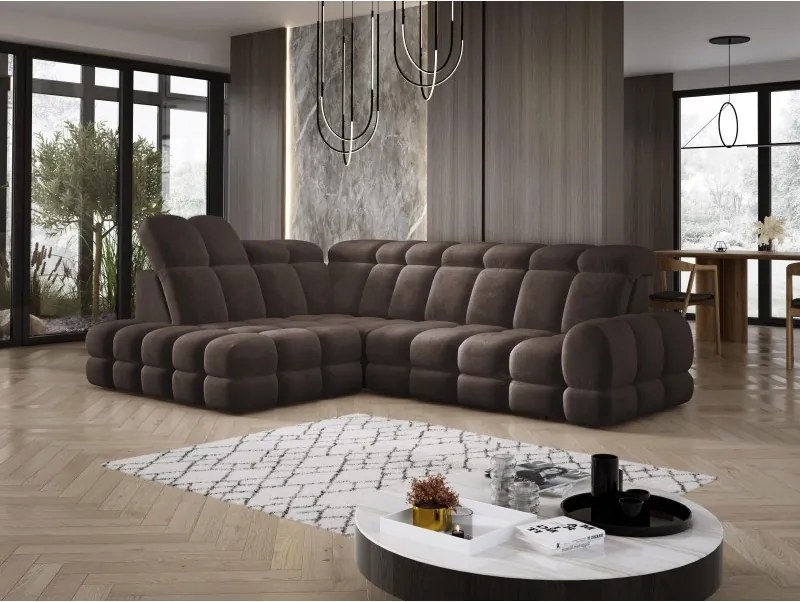 Narożnik TOLLO L Lewostronny Elektryczna regulacja Salvador 04 WERSAL